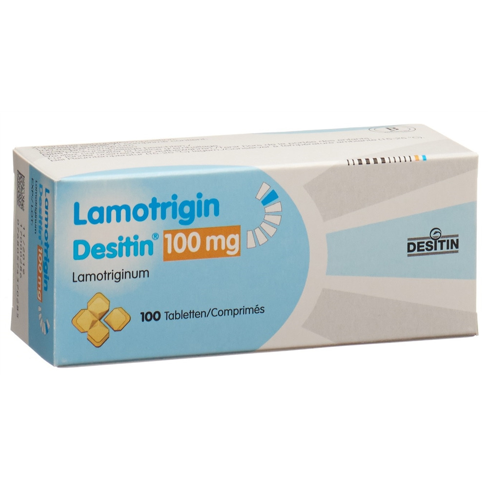 LAMOTRIGINE Desitin 100 mg, image principale