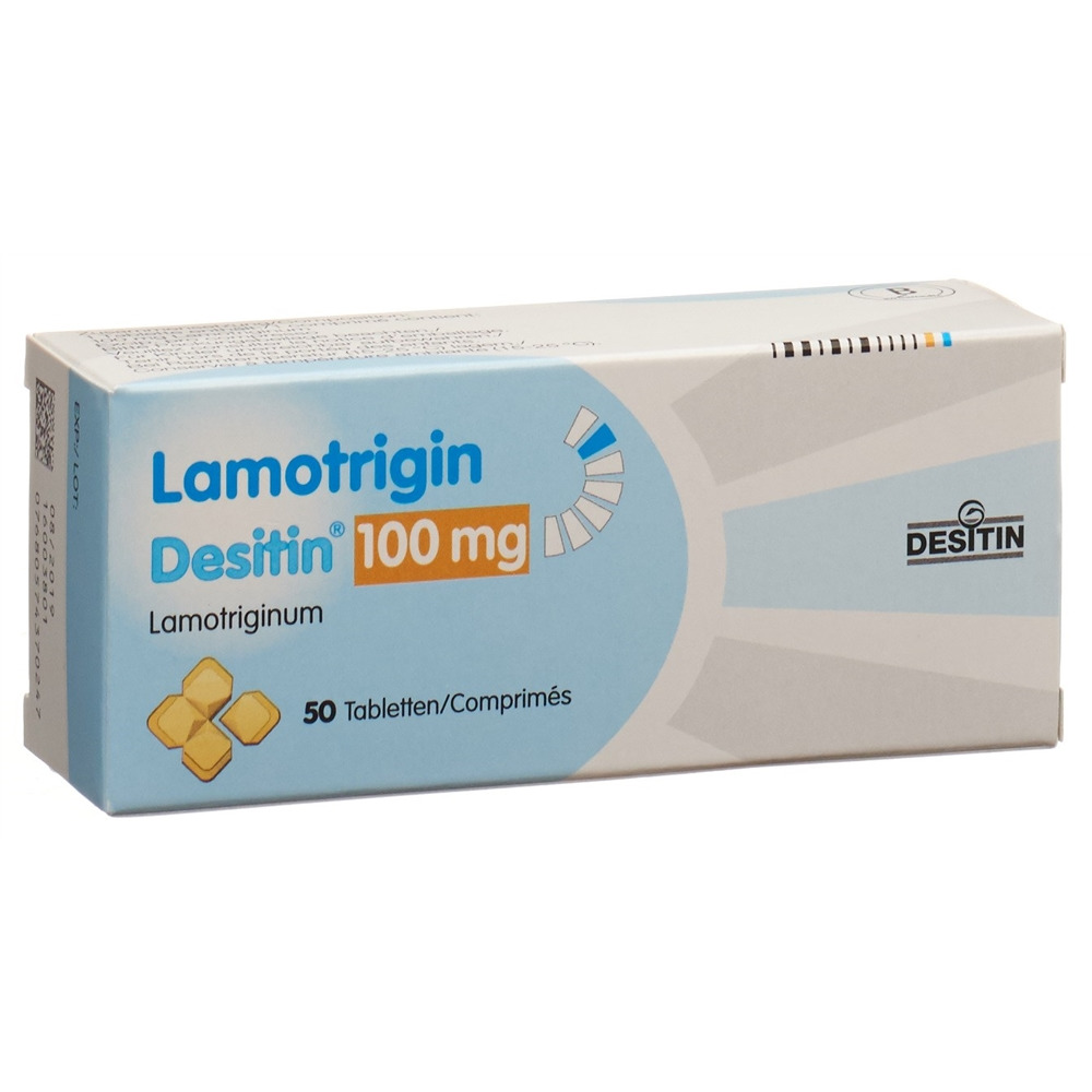 LAMOTRIGINE Desitin 100 mg, image principale