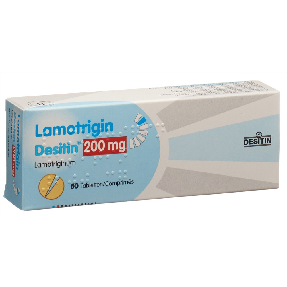 LAMOTRIGINE Desitin 200 mg, image 2 sur 2