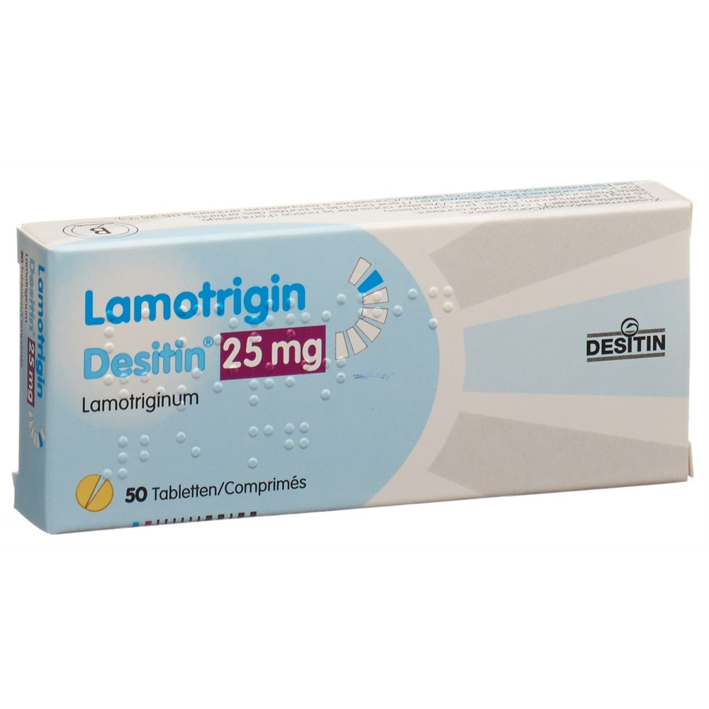 LAMOTRIGINE Desitin 25 mg, image 2 sur 2