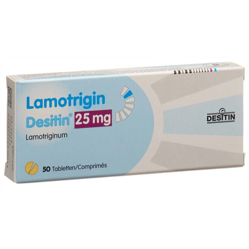 LAMOTRIGINE Desitin 25 mg, image principale