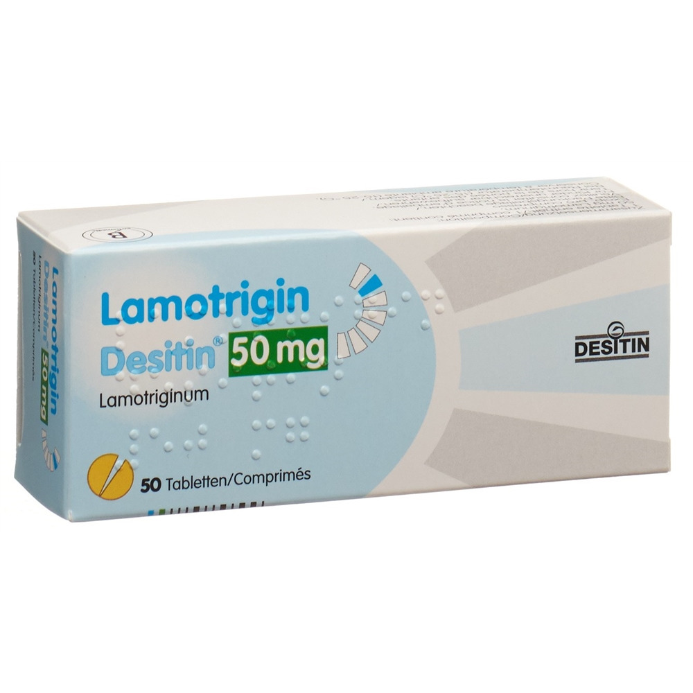 LAMOTRIGINE Desitin 50 mg, image 2 sur 2