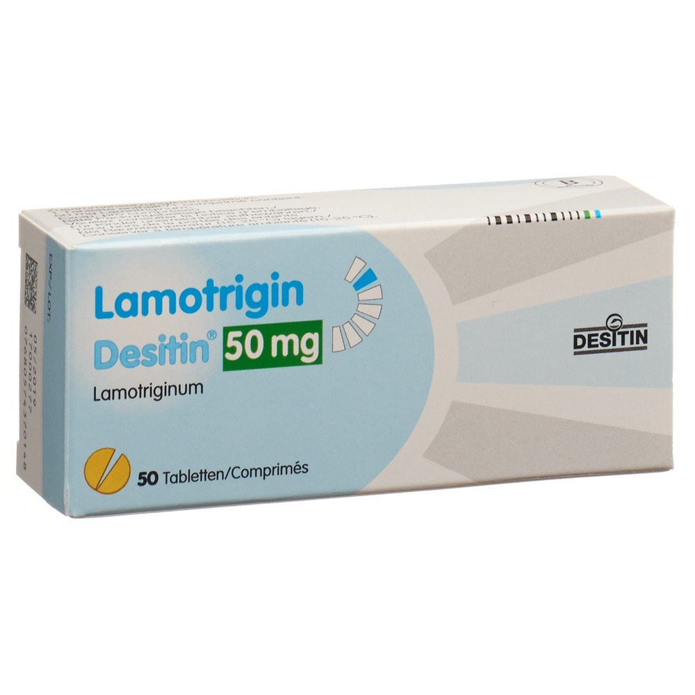 LAMOTRIGINE Desitin 50 mg, image principale