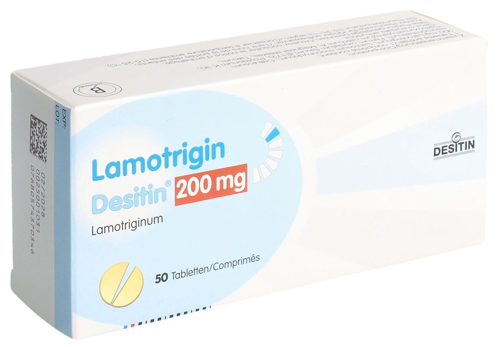 LAMOTRIGINE Desitin 200 mg, Hauptbild