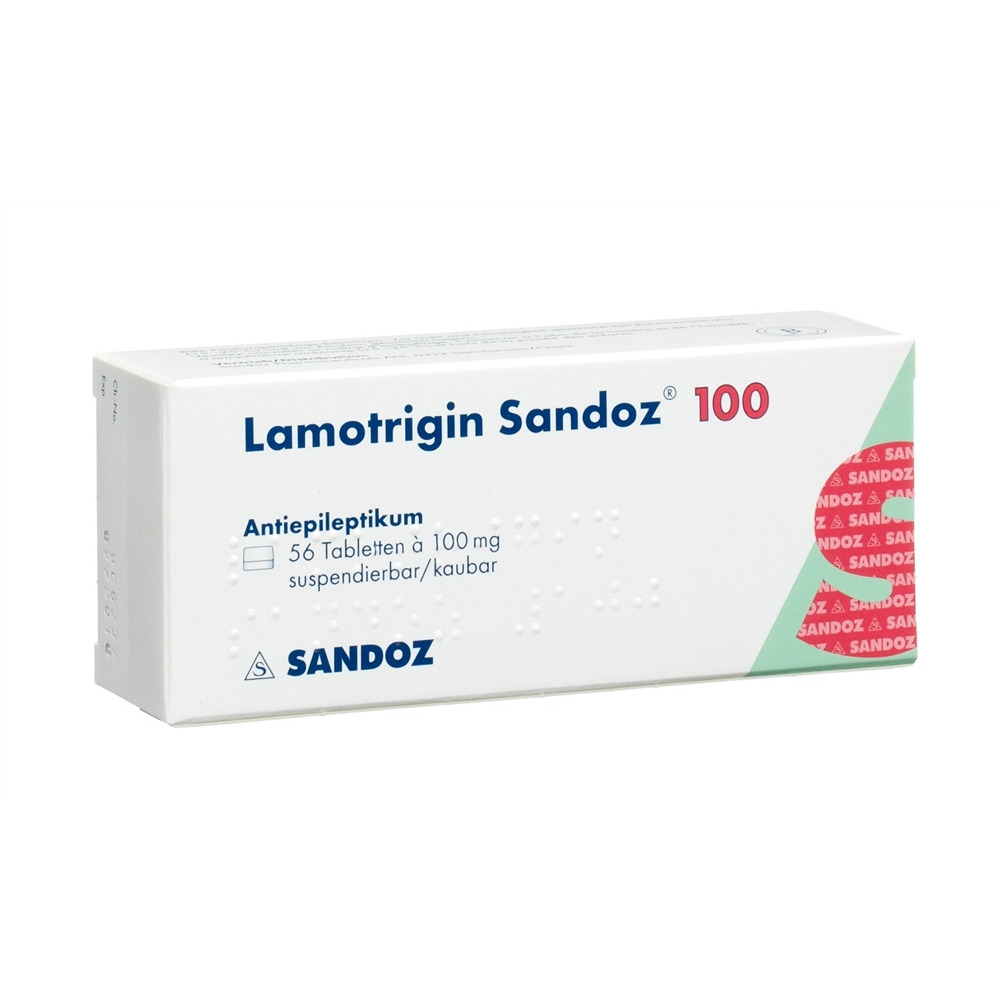 LAMOTRIGINE Sandoz 100 mg, Hauptbild