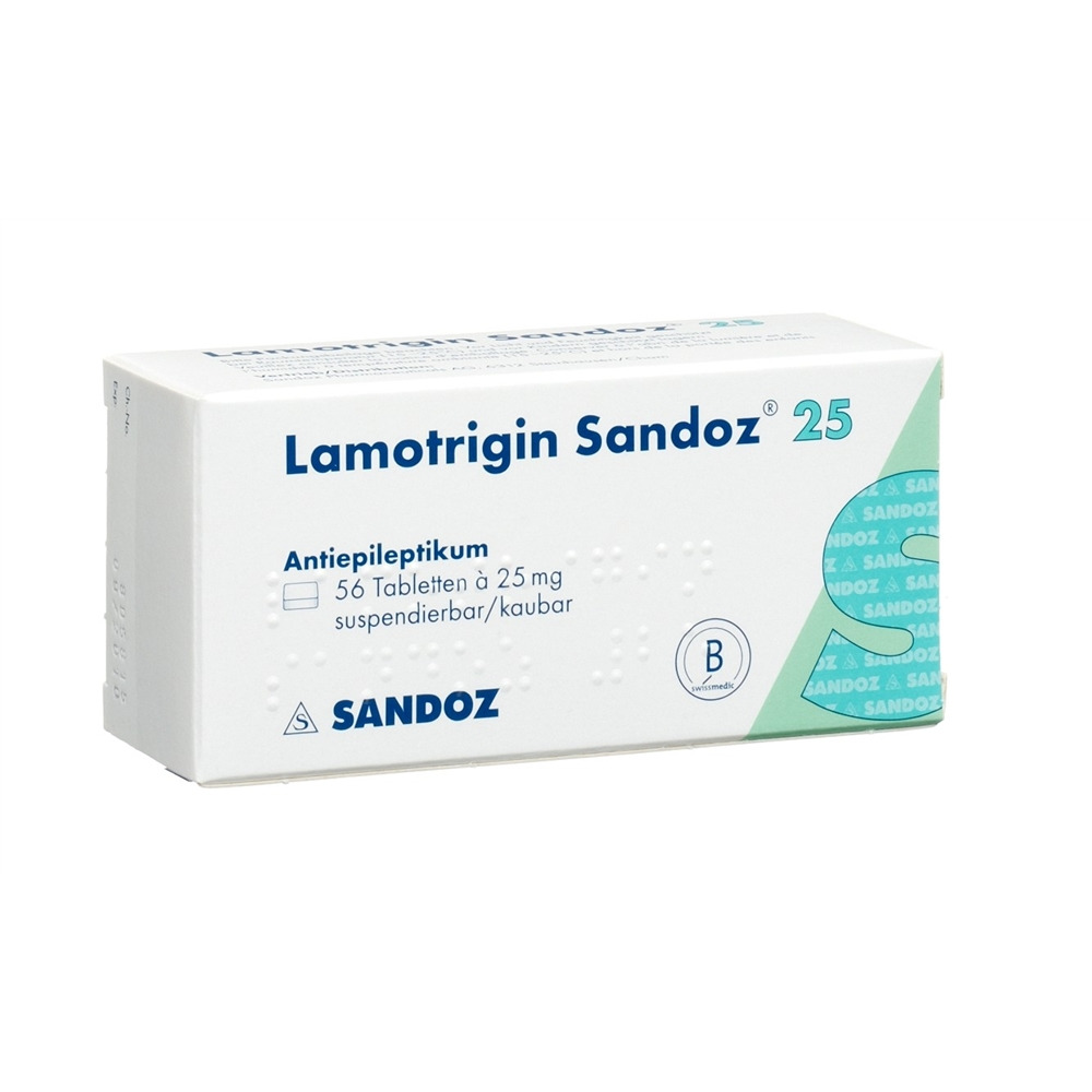 LAMOTRIGINE Sandoz 25 mg, Hauptbild