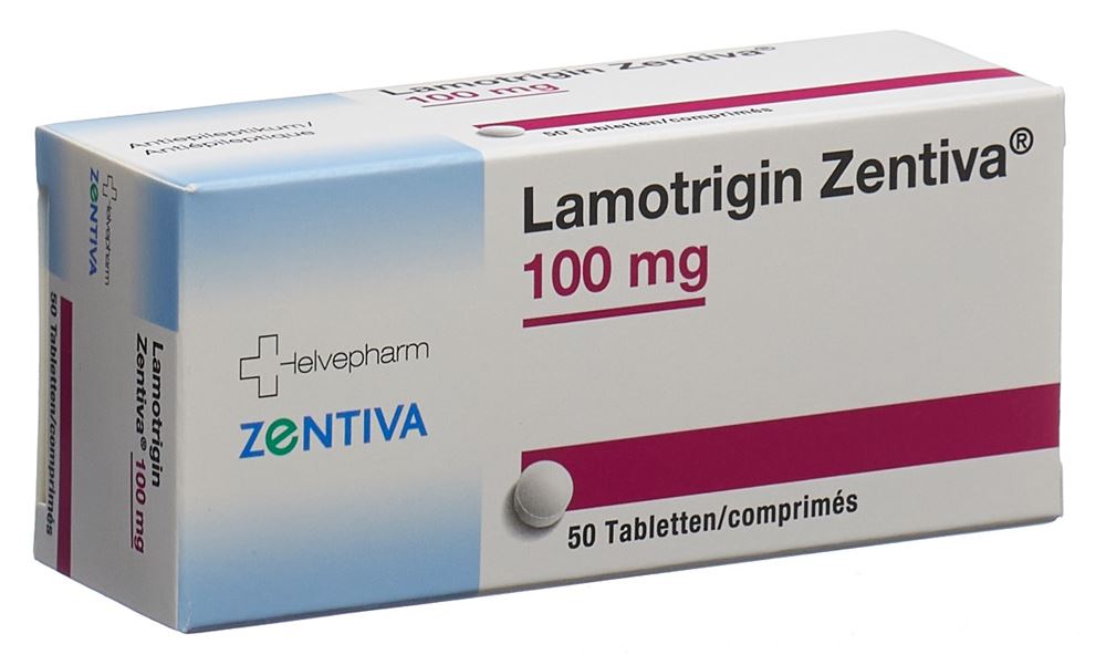 LAMOTRIGINE Zentiva 100 mg, image principale