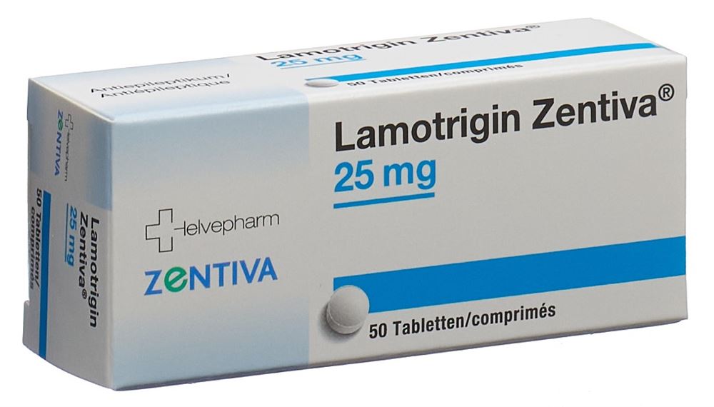 LAMOTRIGINE Zentiva 25 mg, image principale