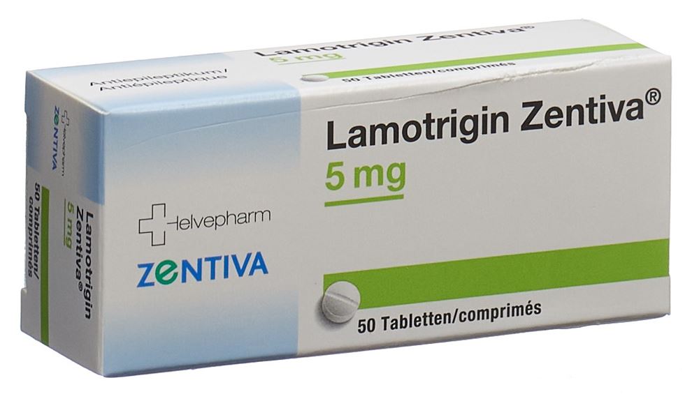 LAMOTRIGINE Zentiva 5 mg, image principale