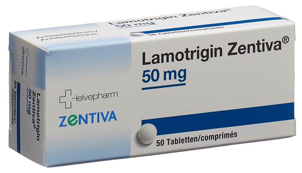 LAMOTRIGINE Zentiva 50 mg, image principale