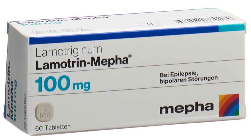 LAMOTRIN Mepha 100 mg, image principale