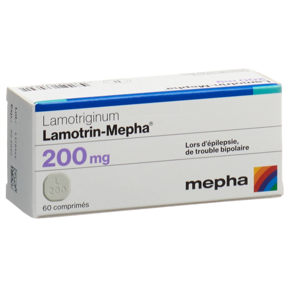 LAMOTRIN Mepha 200 mg, image 2 sur 2