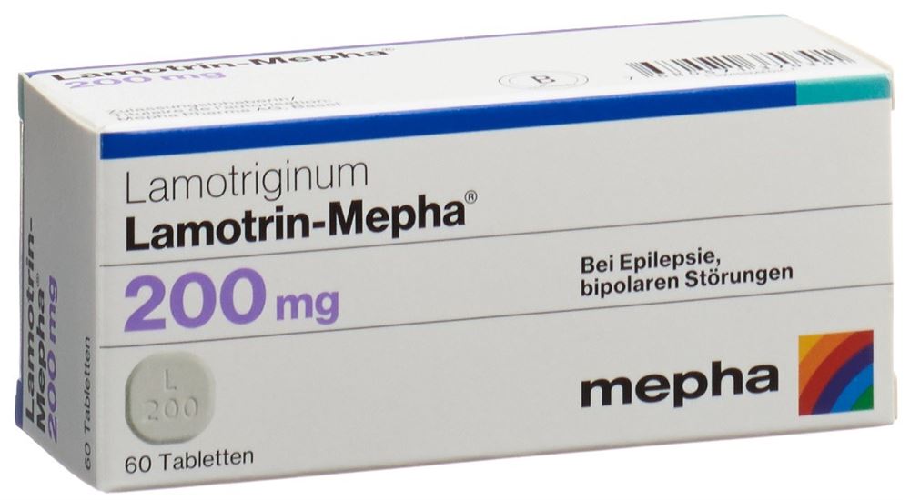 LAMOTRIN Mepha 200 mg, image principale