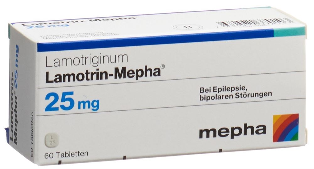 LAMOTRIN Mepha 25 mg, image principale
