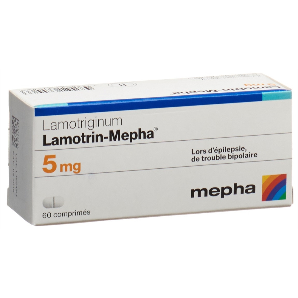 LAMOTRIN Mepha 5 mg, image 2 sur 2