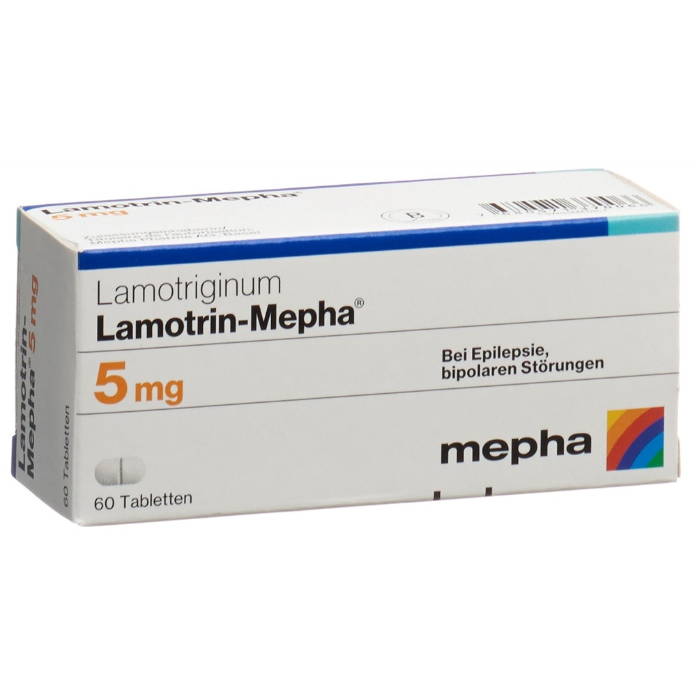 LAMOTRIN Mepha 5 mg, image principale