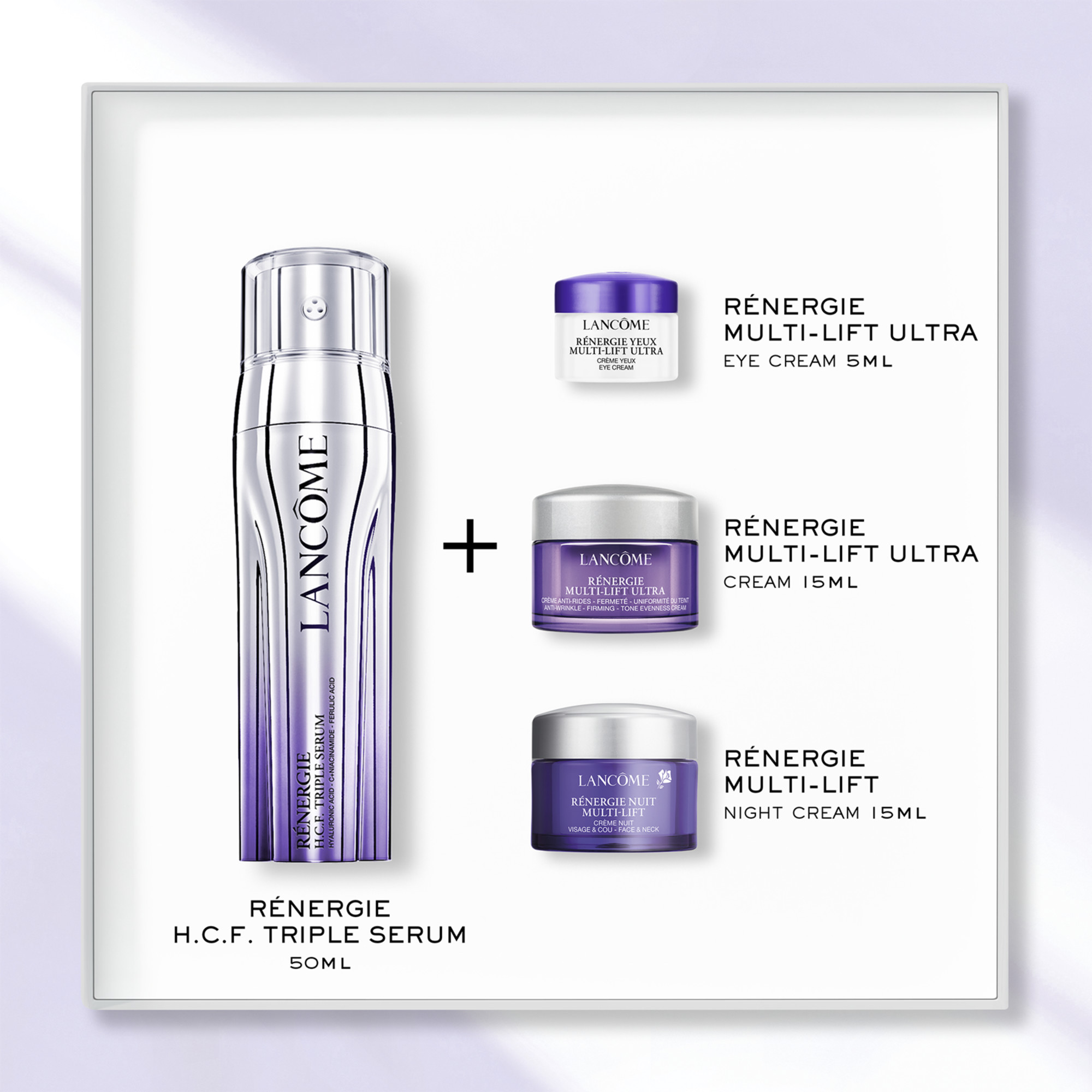 Lancôme Renergie H.C.F. Triple Serum Set 2023, image 2 sur 2