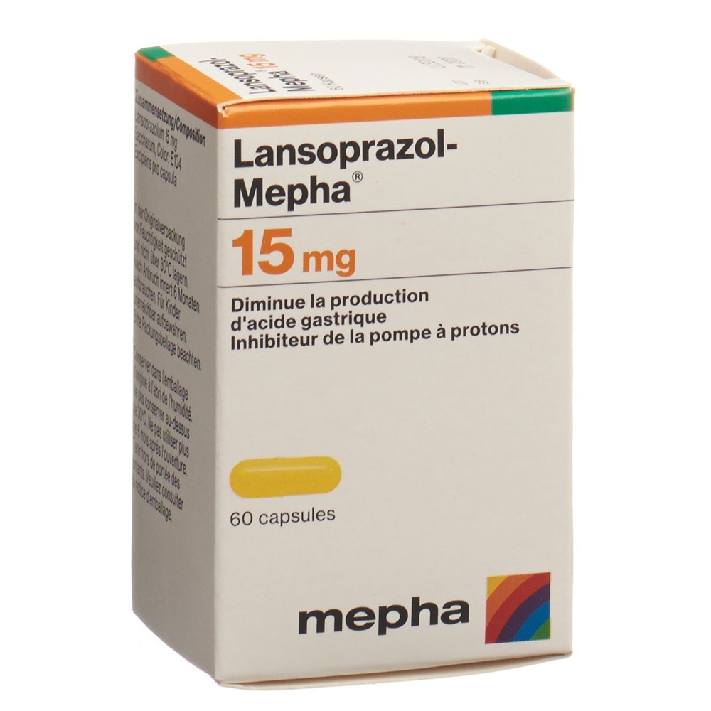 LANSOPRAZOLE Mepha 15 mg, Bild 2 von 2