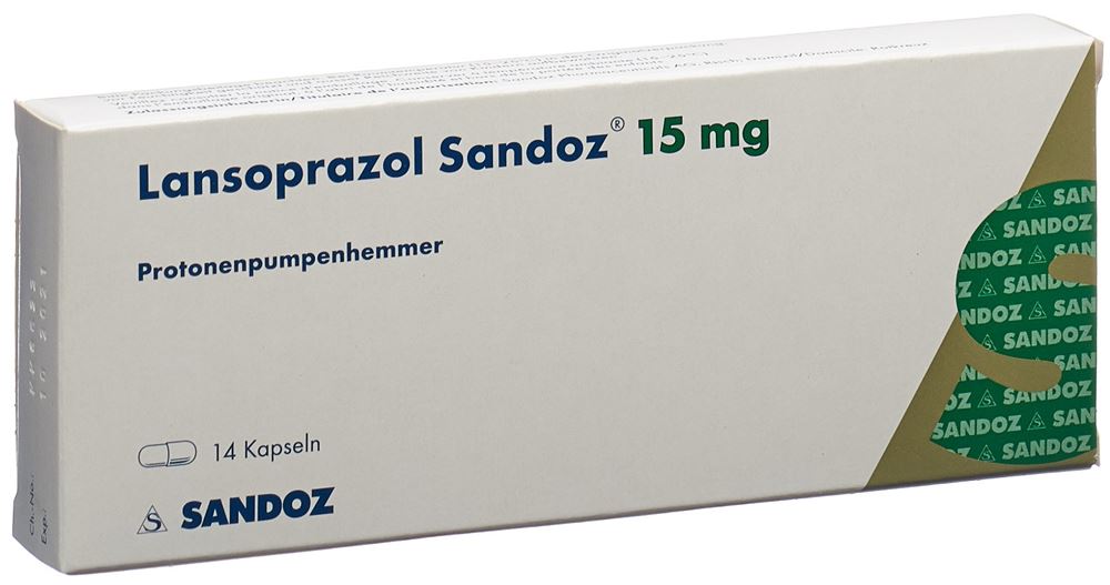 LANSOPRAZOLE Sandoz 15 mg, Hauptbild