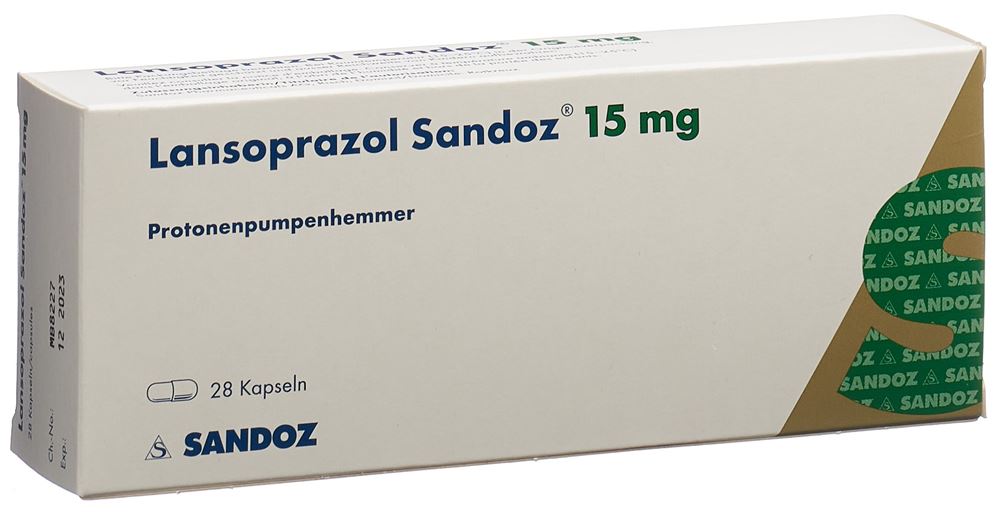 LANSOPRAZOLE Sandoz 15 mg, Hauptbild