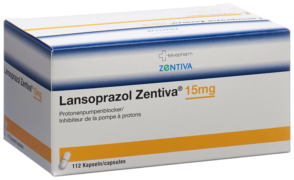 LANSOPRAZOLE Zentiva 15 mg, image principale