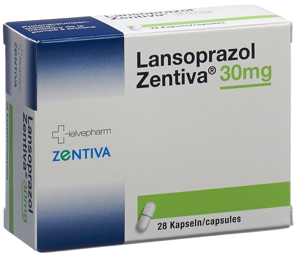 LANSOPRAZOLE Zentiva 30 mg, image principale