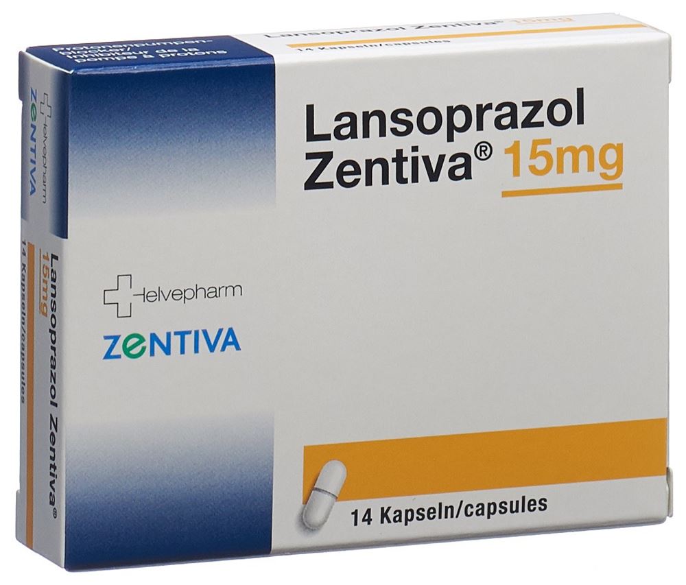 LANSOPRAZOLE Zentiva 15 mg, Hauptbild