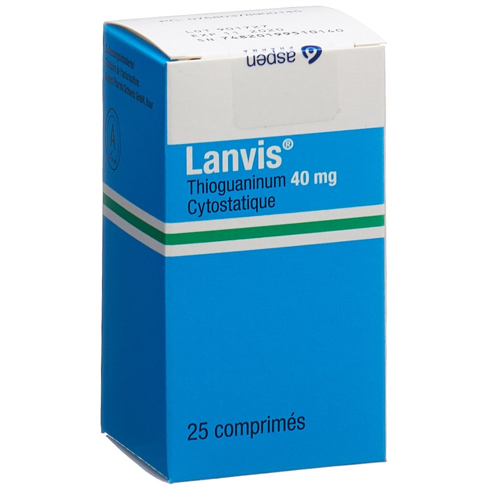 LANVIS cpr 40 mg fl 25 pce, image 2 sur 2