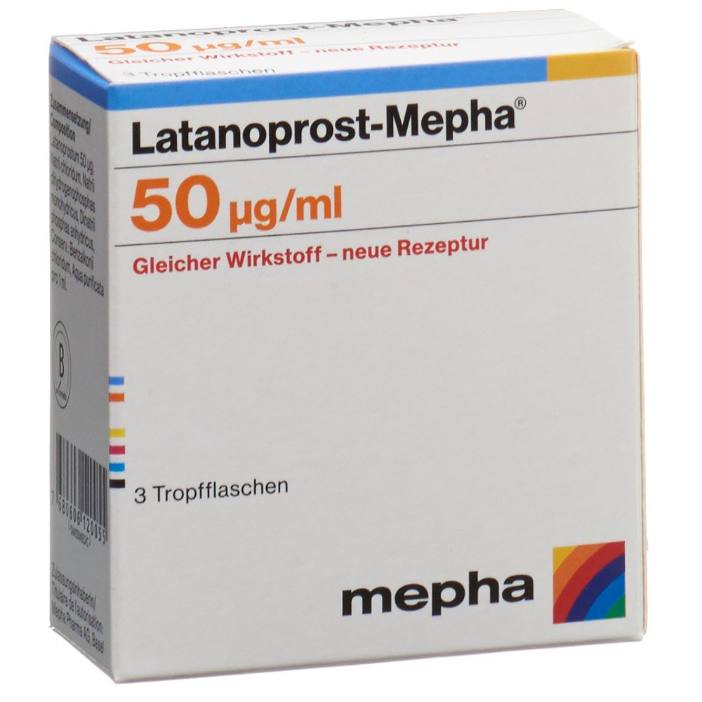 LATANOPROST Mepha 50 mcg/ml, Hauptbild