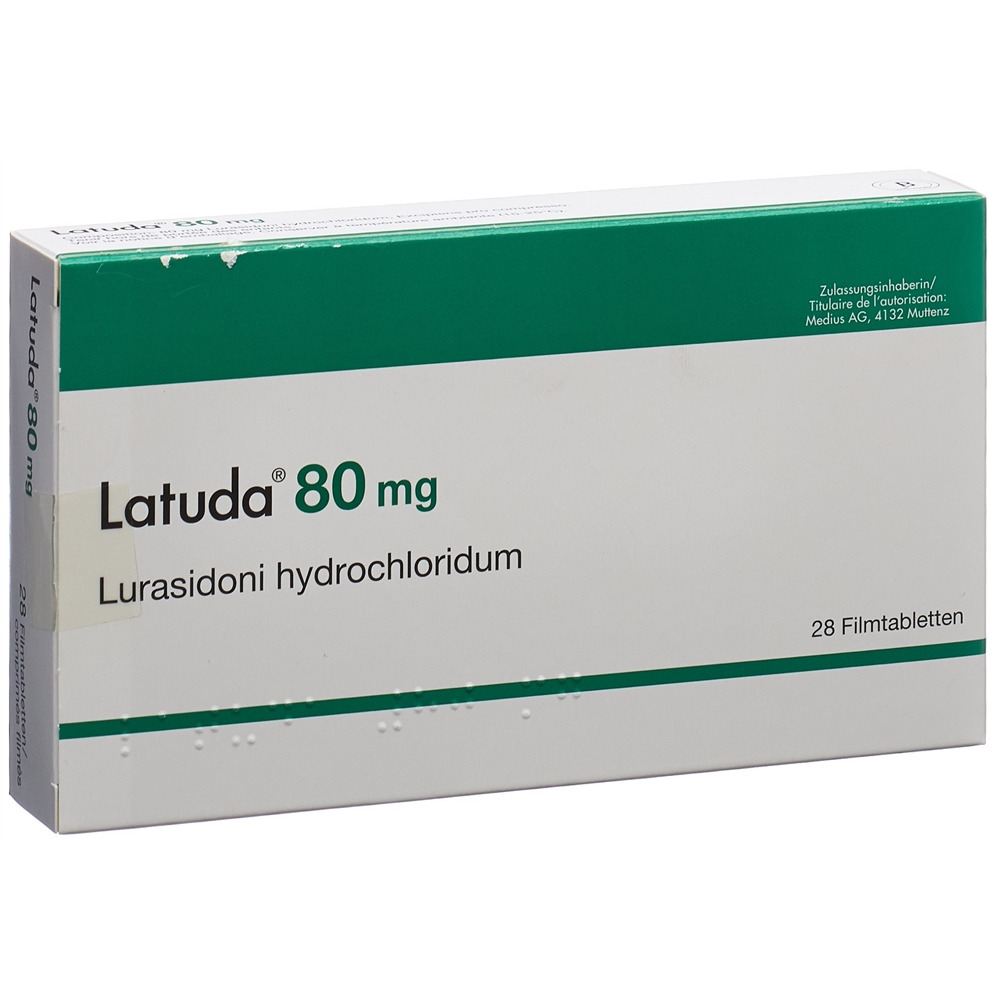 LATUDA cpr pell 80 mg blist 28 pce, image principale