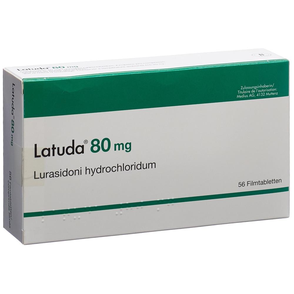 LATUDA Filmtabl 80 mg Blist 56 Stk, Hauptbild