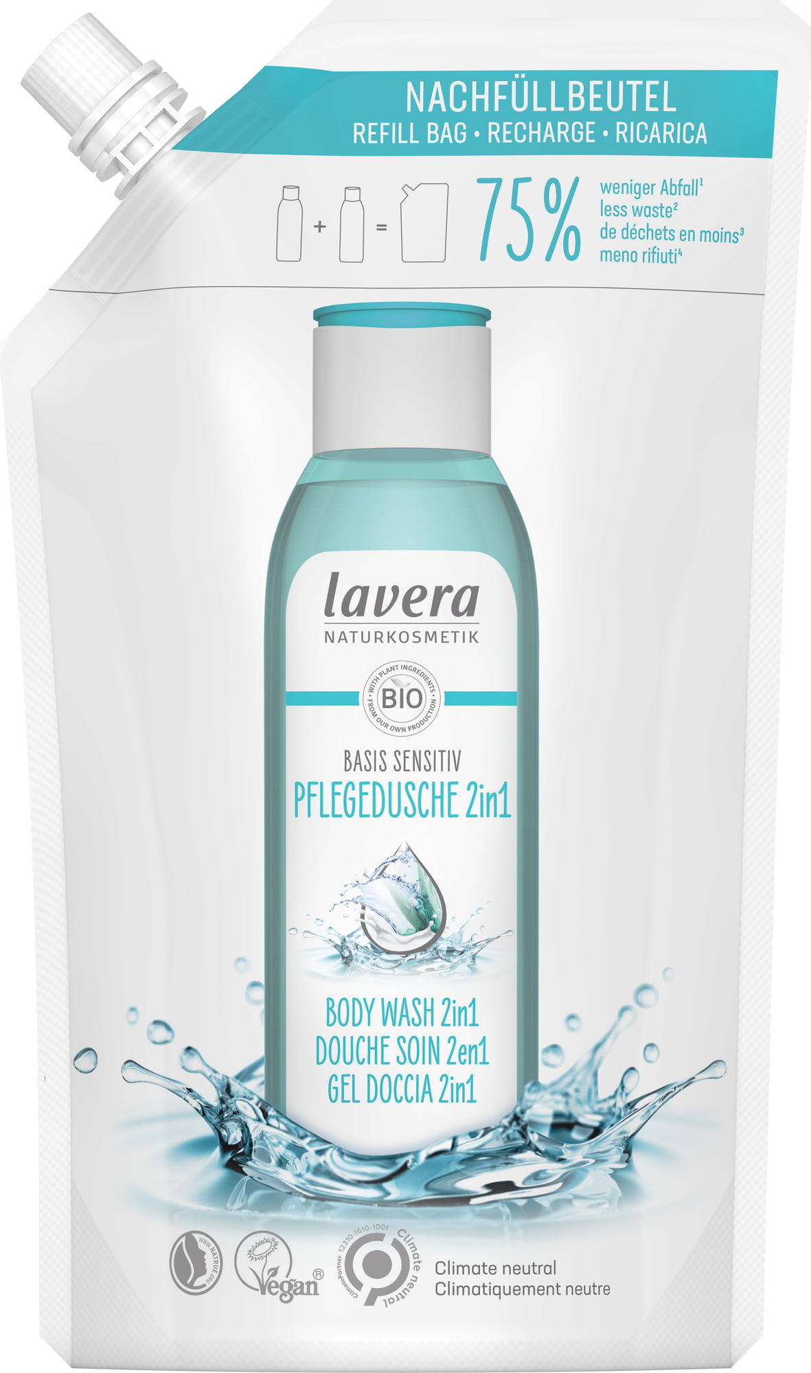 LAVERA Pflegedusche Basis Sensitiv