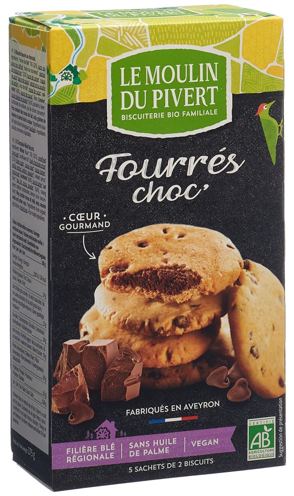 LE MOULIN DU PIVERT cookies fourrés