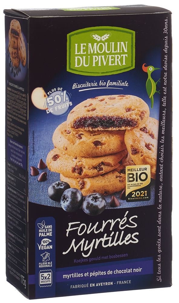 LE MOULIN DU PIVERT cookies fourrés