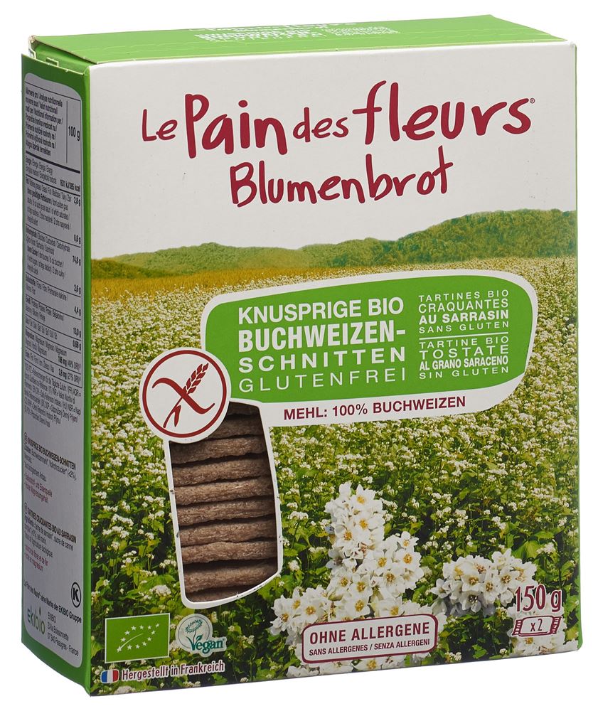 LE PAIN DES FLEURS tartines croquantes