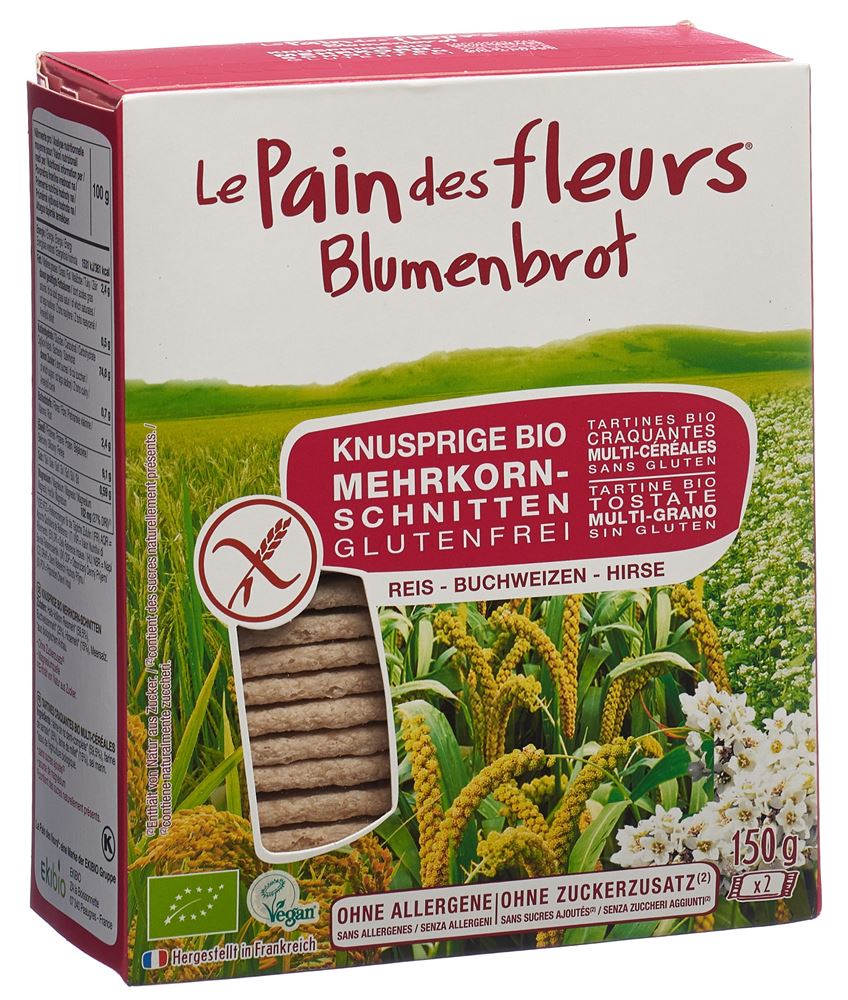 LE PAIN DES FLEURS tartines croquantes