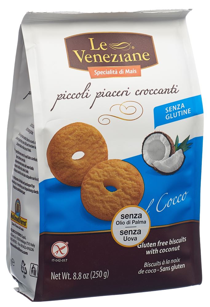 LE VENEZIANE Biscuits mit Kokosnuss