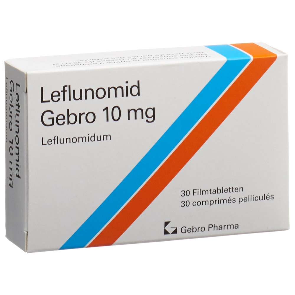 LEFLUNOMIDE Gebro 10 mg