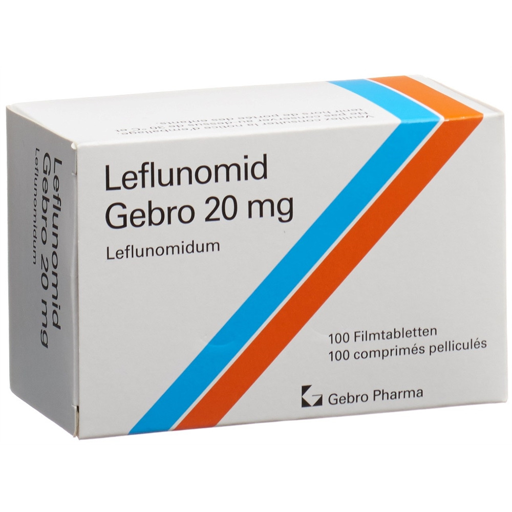 LEFLUNOMIDE Gebro 20 mg, Hauptbild