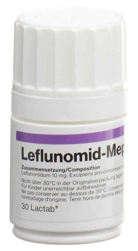 LEFLUNOMIDE Mepha 10 mg, image principale