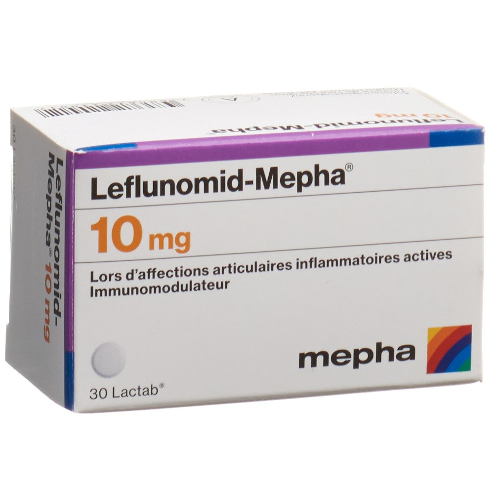 LEFLUNOMIDE Mepha 10 mg, Bild 2 von 2