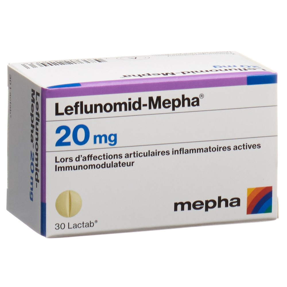 LEFLUNOMIDE Mepha 20 mg, Bild 2 von 2