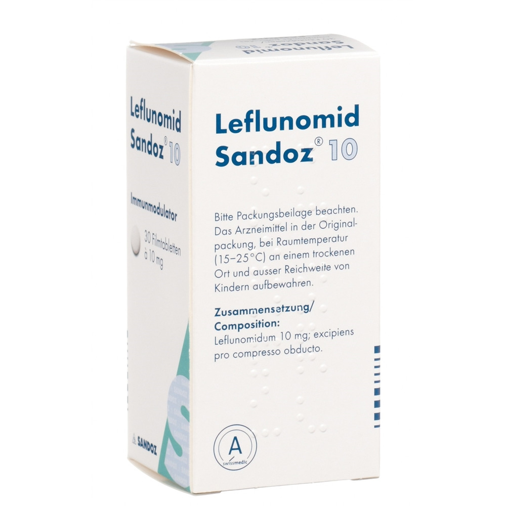 LEFLUNOMIDE Sandoz 10 mg, Bild 2 von 2