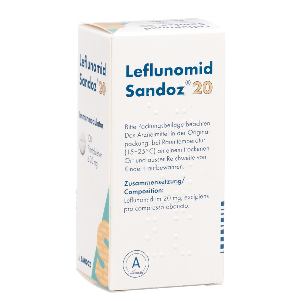 LEFLUNOMIDE Sandoz 20 mg, Bild 2 von 2