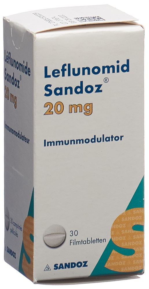 LEFLUNOMIDE Sandoz 20 mg, image principale