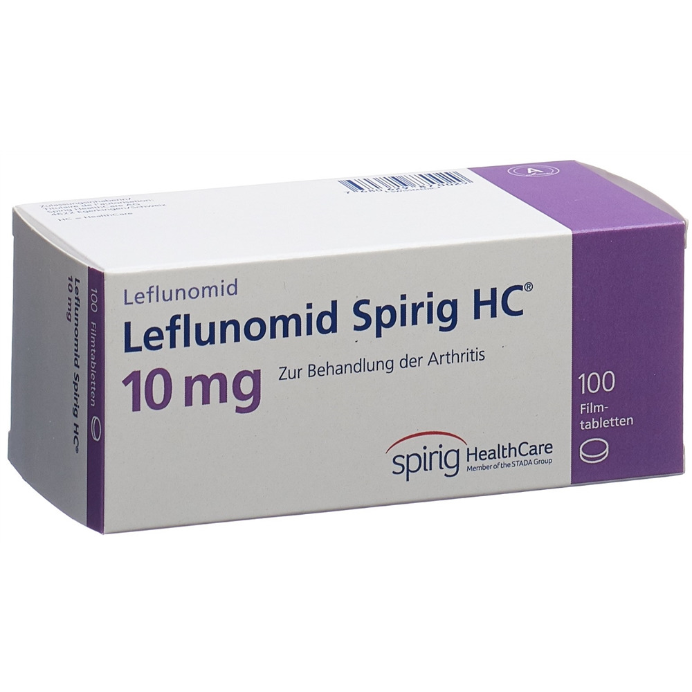 LEFLUNOMIDE Spirig HC 10 mg, image principale