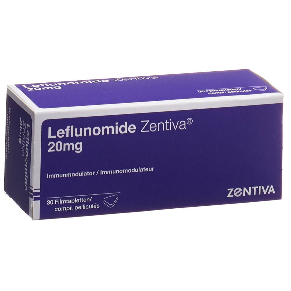 LEFLUNOMIDE Zentiva 20 mg, image principale