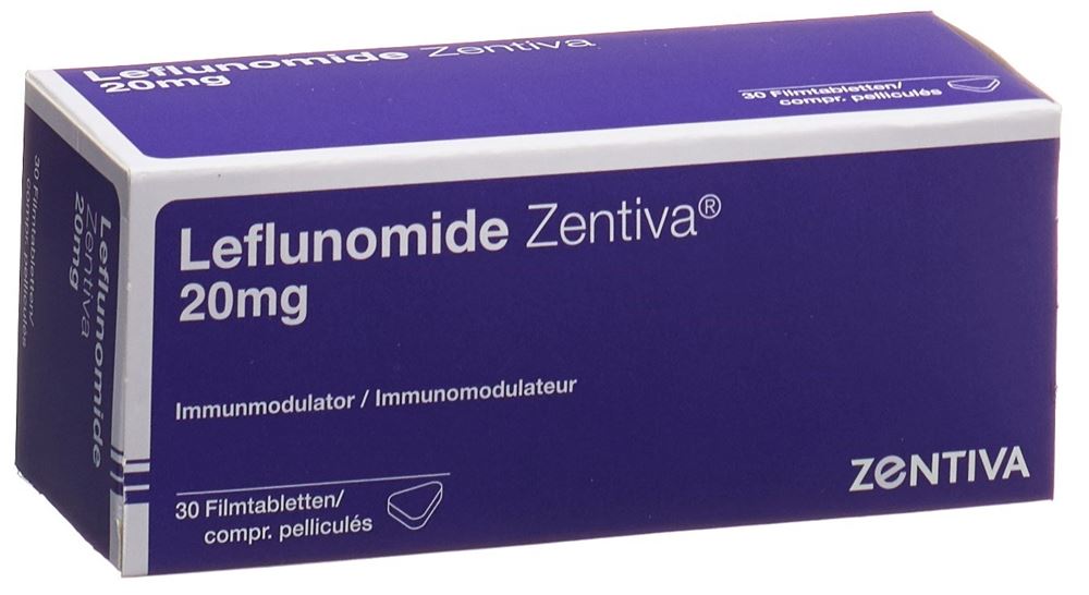 LEFLUNOMIDE Zentiva 20 mg, Hauptbild