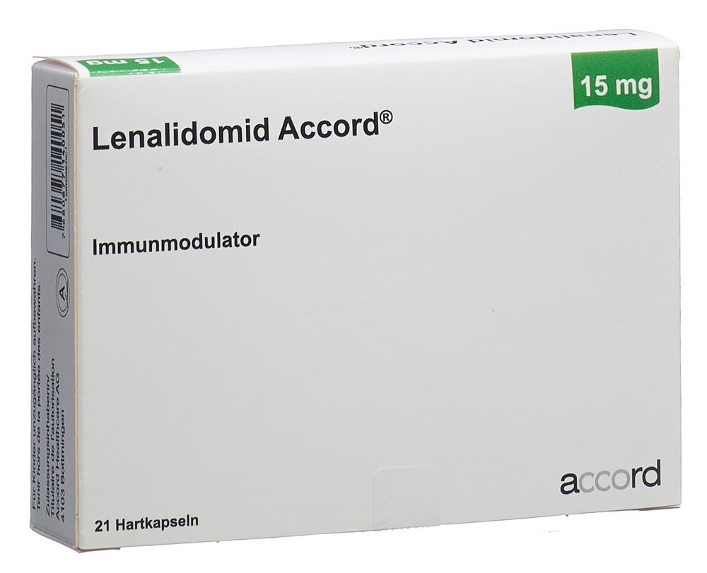 LENALIDOMID Accord 15 mg