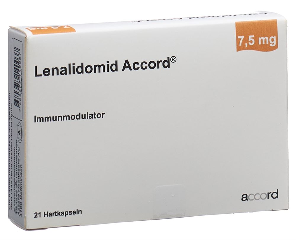 LENALIDOMID Accord 7.5 mg